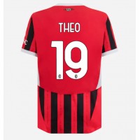 AC Milan Theo Hernandez #19 Fotballklær Hjemmedrakt 2024-25 Kortermet